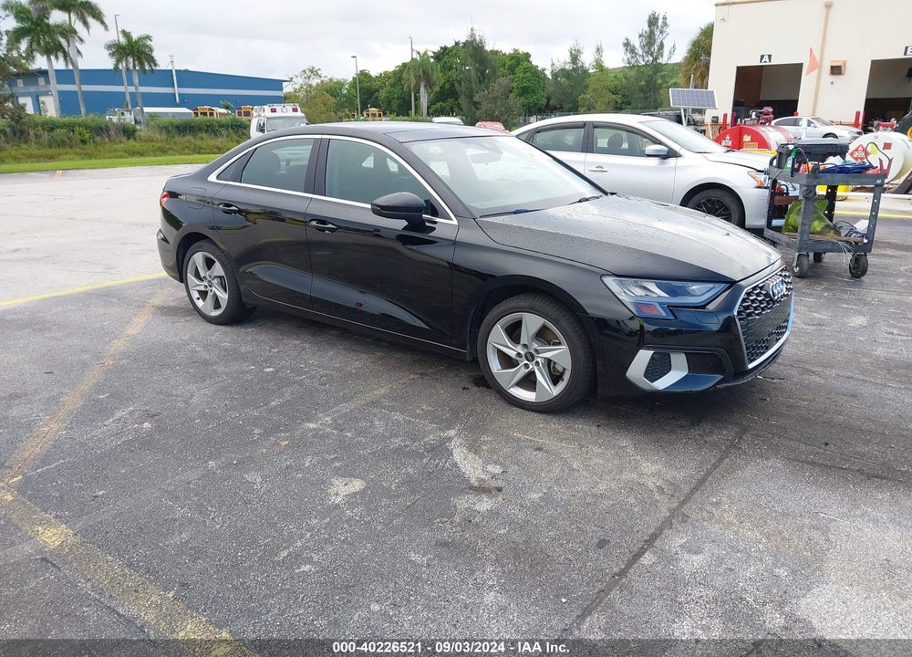 2022 AUDI A3 PREMIUM 40 TFSI FRONT-WHEEL DRIVE S TRONIC VIN: WAUAUDGY1NA039237
