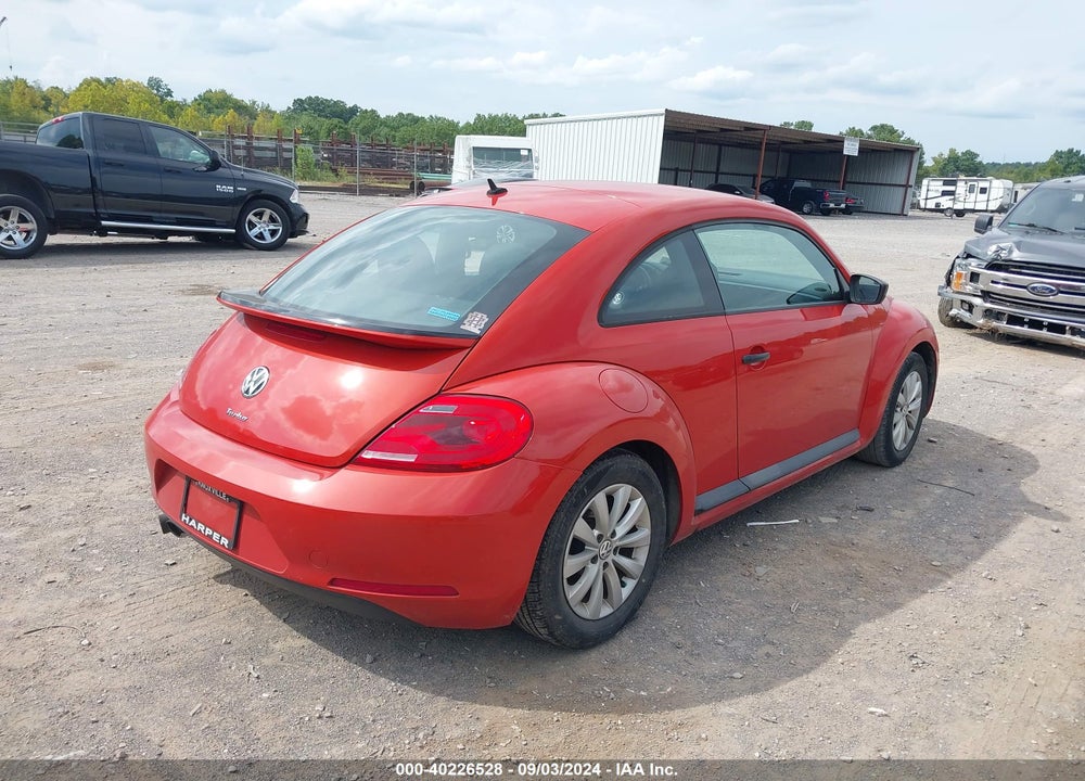 2016 VOLKSWAGEN BEETLE 1.8T S VIN: 3VWF07AT1GM634708