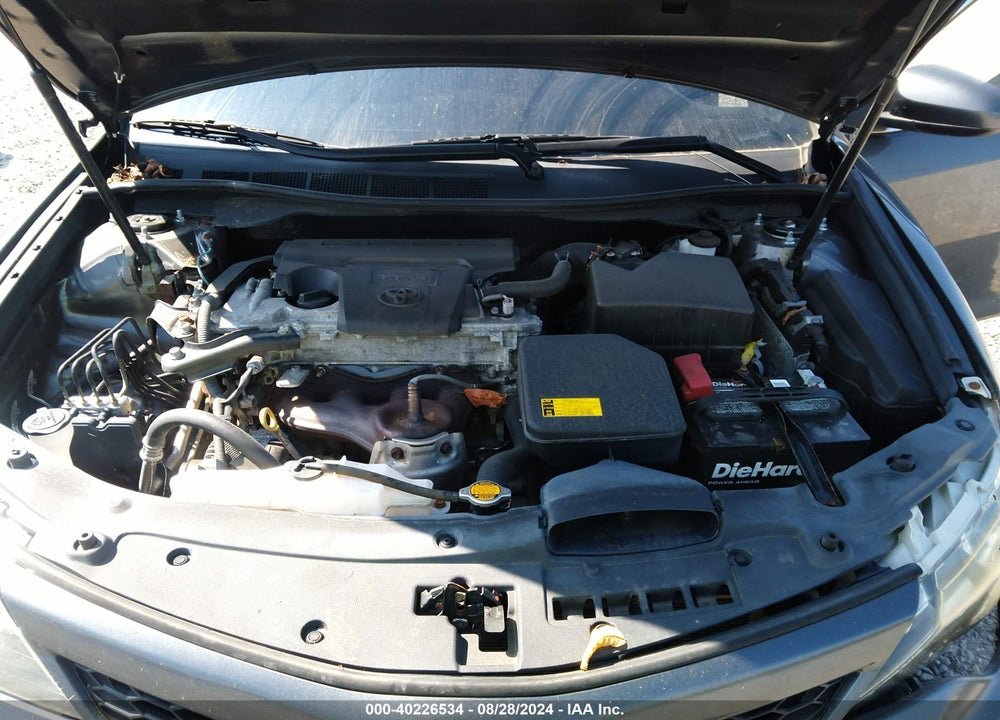 2013 TOYOTA CAMRY SE VIN: 4T1BF1FK0DU642833