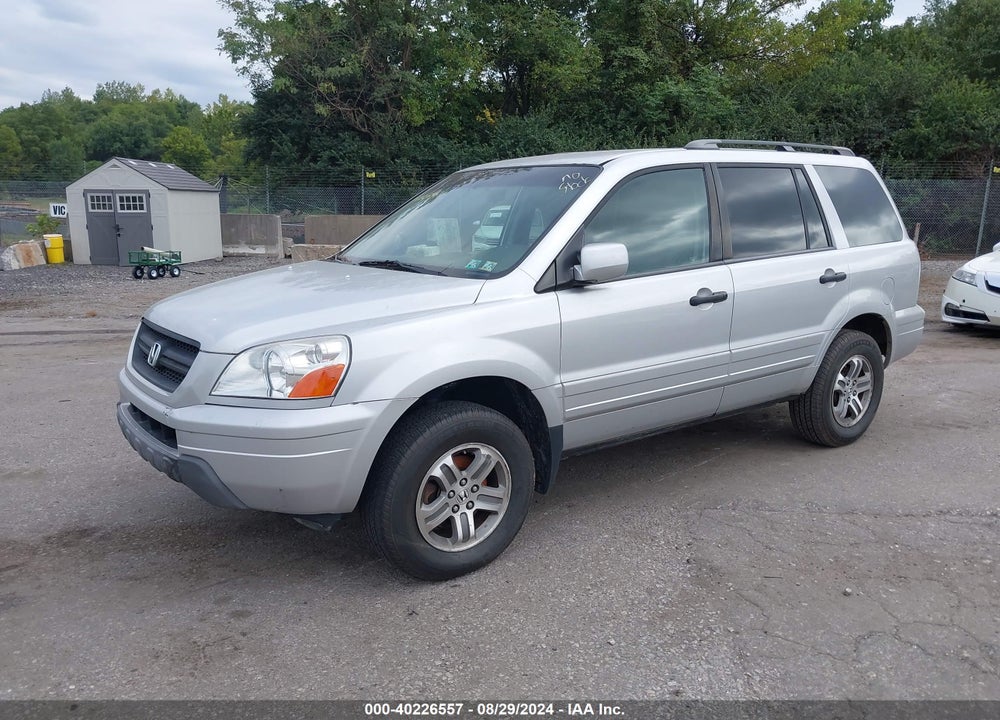 2005 HONDA PILOT EX VIN: 5FNYF18405B045348