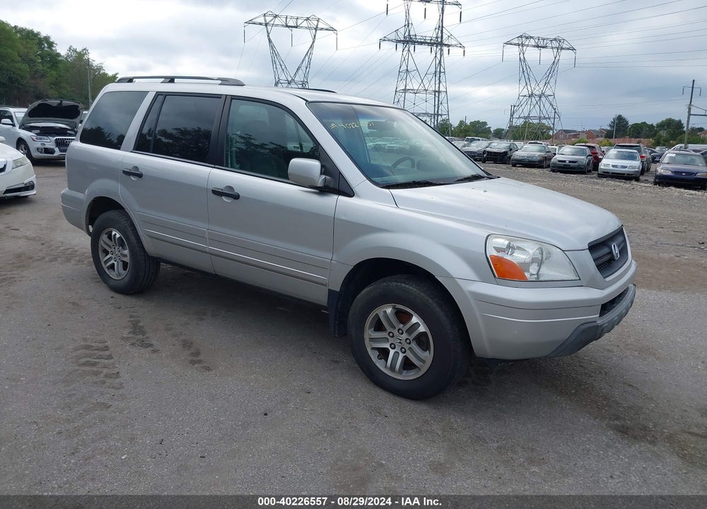 2005 HONDA PILOT EX VIN: 5FNYF18405B045348