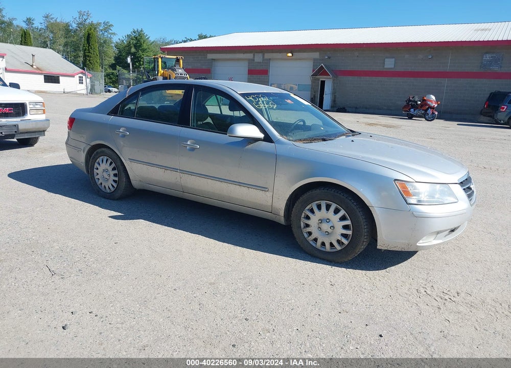2009 HYUNDAI SONATA GLS VIN: 5NPET46C09H410111