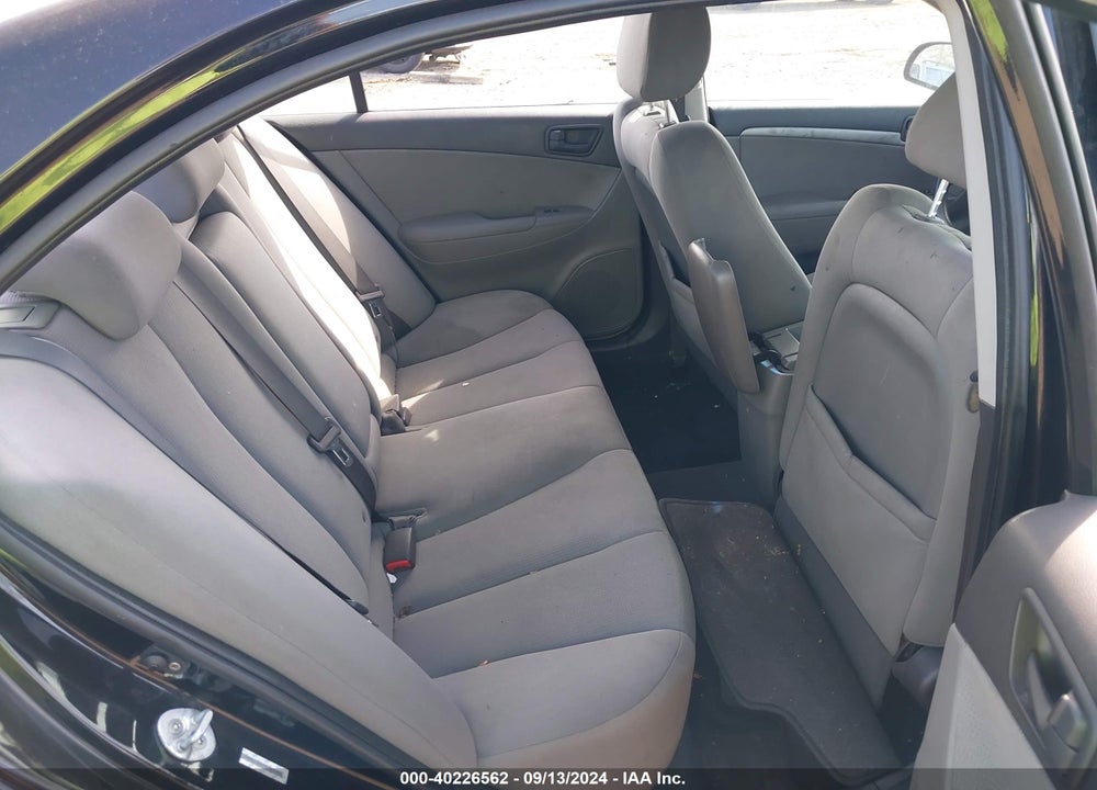 2009 HYUNDAI SONATA GLS VIN: 5NPET46C79H541004