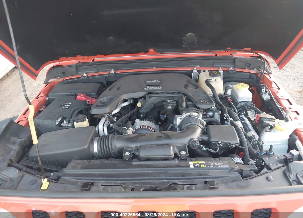 2018 ANGLER JEEP WR UNLIMITED SPORT S 4X4 VIN: 1C4HJXDG6JW216336