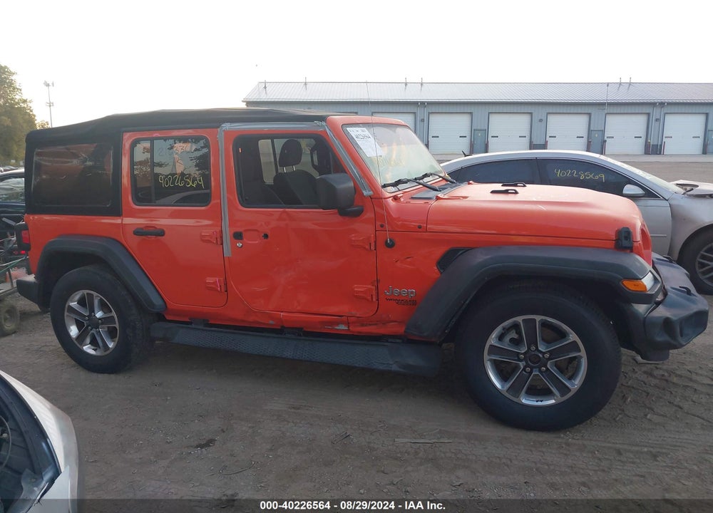 2018 ANGLER JEEP WR UNLIMITED SPORT S 4X4 VIN: 1C4HJXDG6JW216336