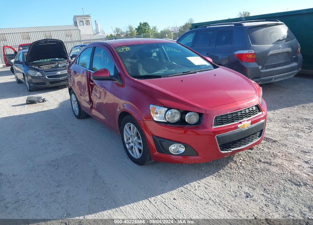 2012 CHEVROLET SONIC 2LT VIN: 1G1JC5SH5C4214144