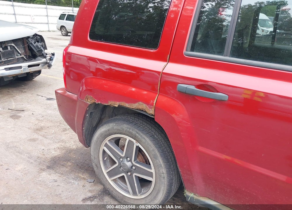 2009 JEEP PATRIOT SPORT VIN: 1J4FT28B19D230312