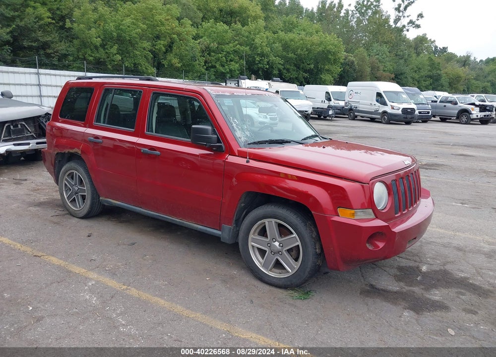2009 JEEP PATRIOT SPORT VIN: 1J4FT28B19D230312