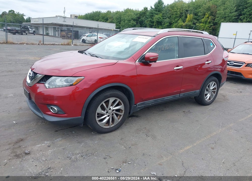 2015 NISSAN ROGUE SL VIN: 5N1AT2MV1FC769414