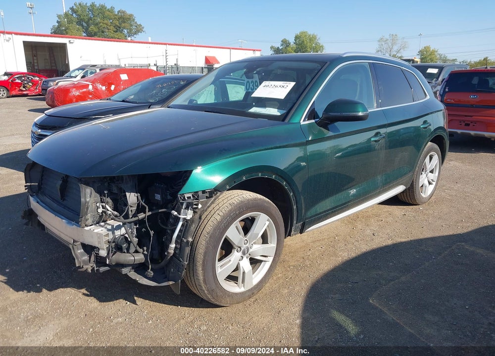 2019 AUDI Q5 45 PREMIUM VIN: WA1BNAFY3K2045285