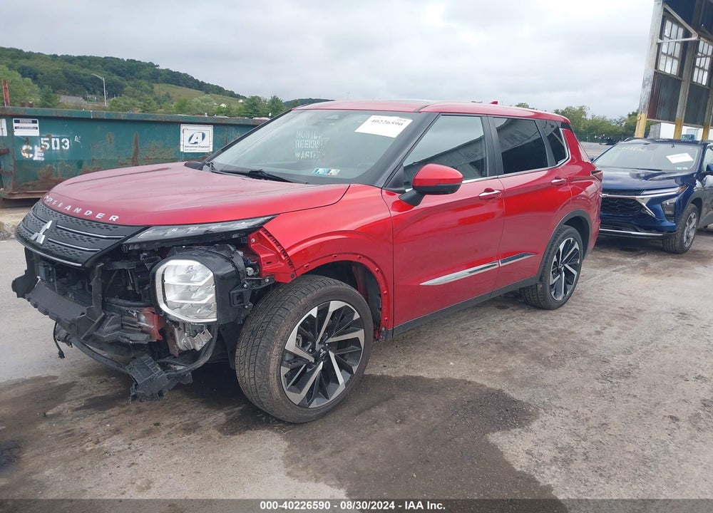 2022 MITSUBISHI OUTLANDER BLACK EDITION 2WD/SE 2.5 2WD/SE LAUNCH EDITION 2WD VIN: JA4J3UA88NZ004902