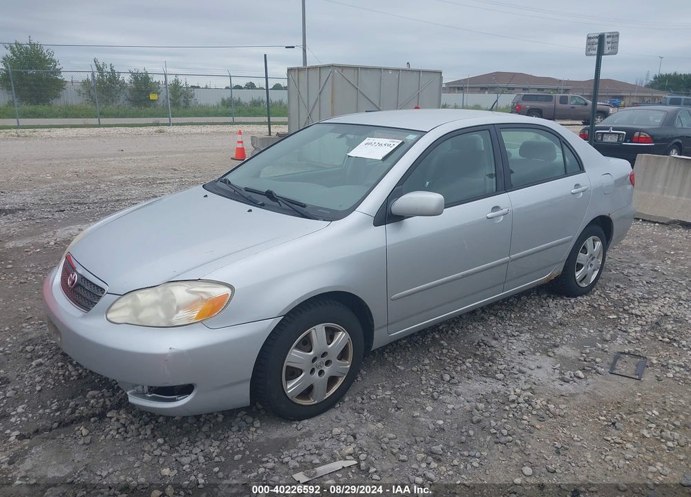 2007 TOYOTA COROLLA LE VIN: 1NXBR32E17Z764883