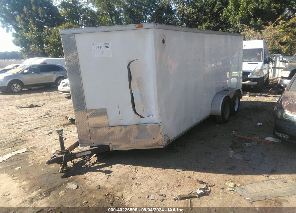 2012 HURRICANE CARGO VIN: 53KH71620CF006655