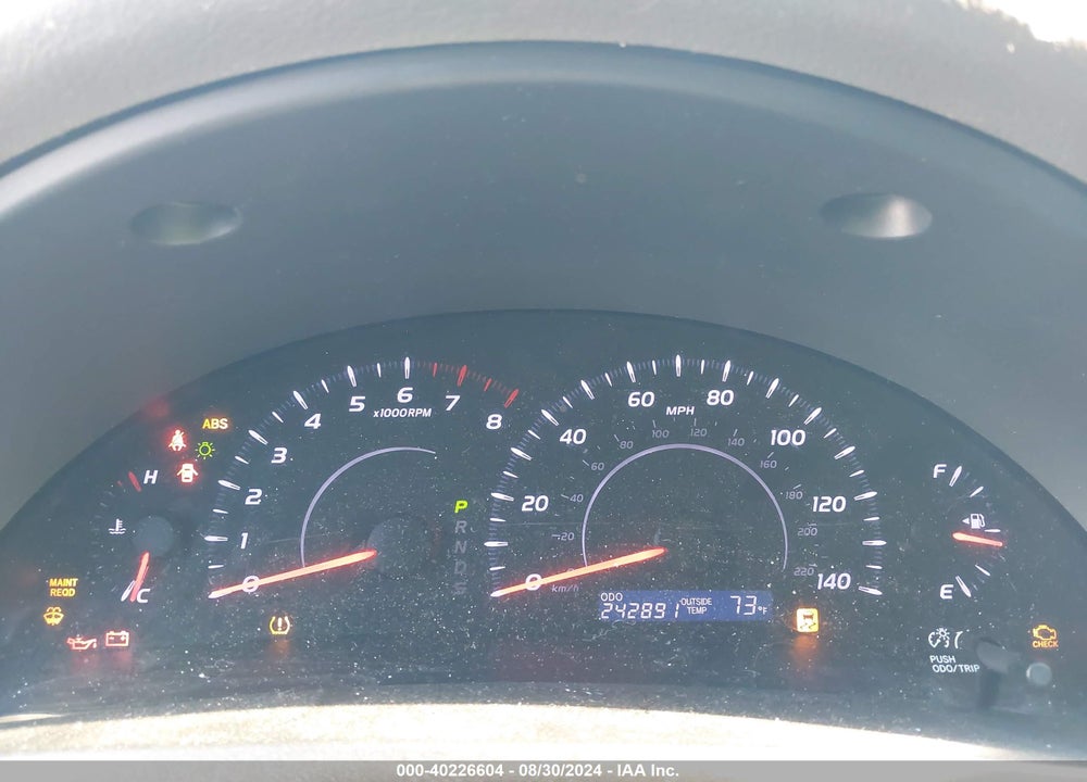 2010 TOYOTA CAMRY LE VIN: 4T1BF3EK5AU526956