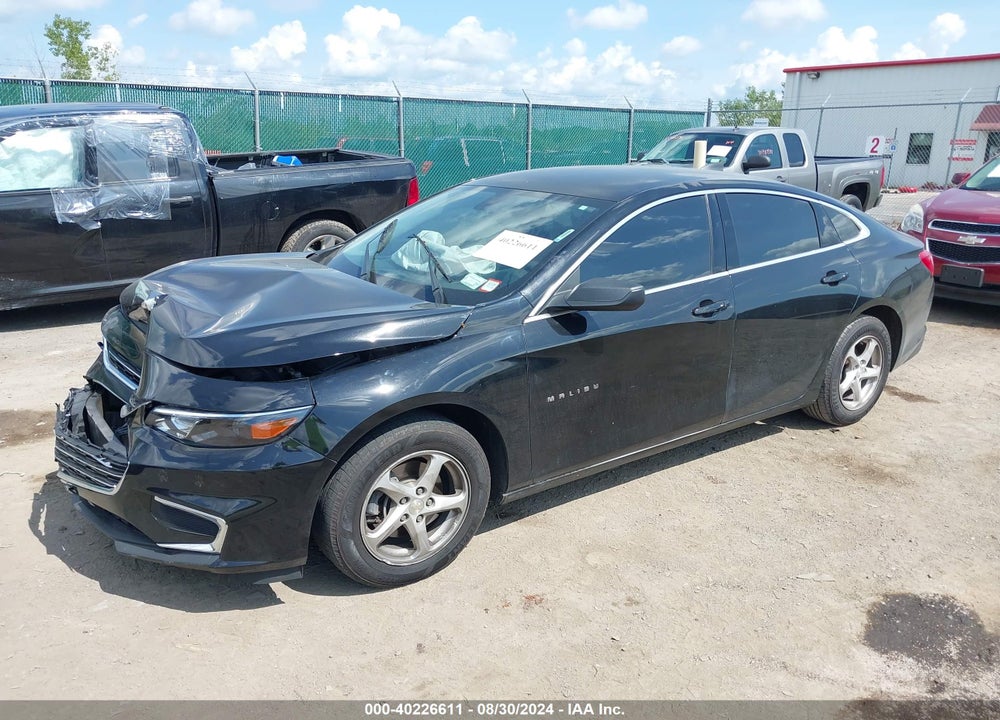 2016 CHEVROLET MALIBU LS VIN: 1G1ZB5ST2GF232444