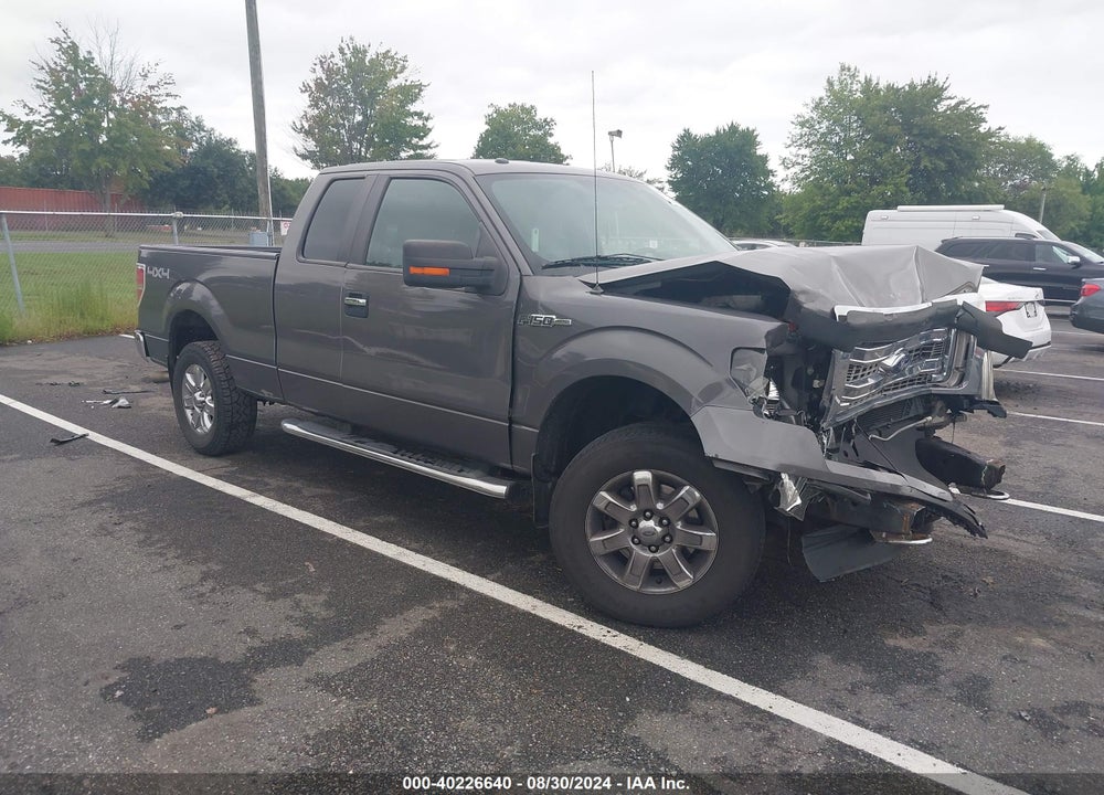 2013 FORD F-150 XLT VIN: 1FTFX1EF5DFB79258