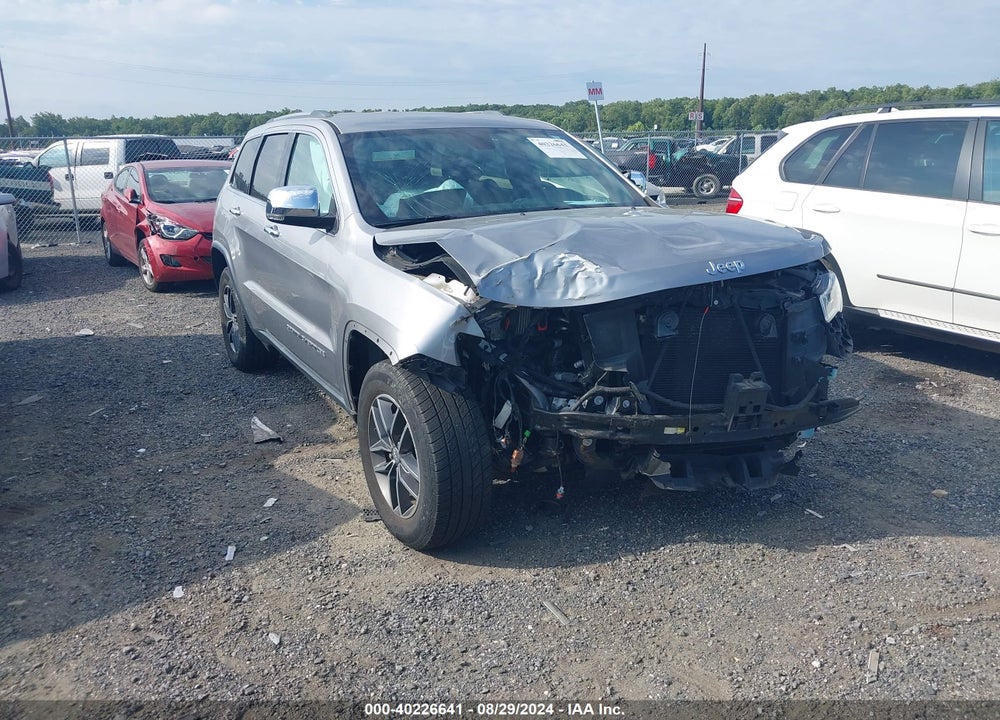 2018 JEEP GRAND CHEROKEE LIMITED 4X4 VIN: 1C4RJFBG8JC199851