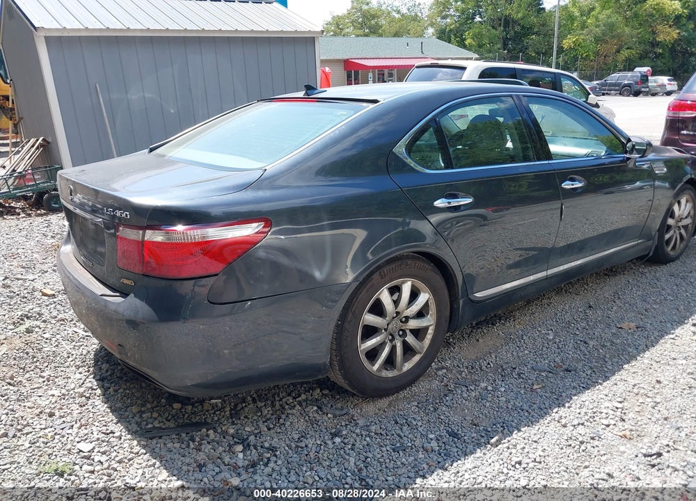 2009 LEXUS LS 460 VIN: JTHCL46F395001164