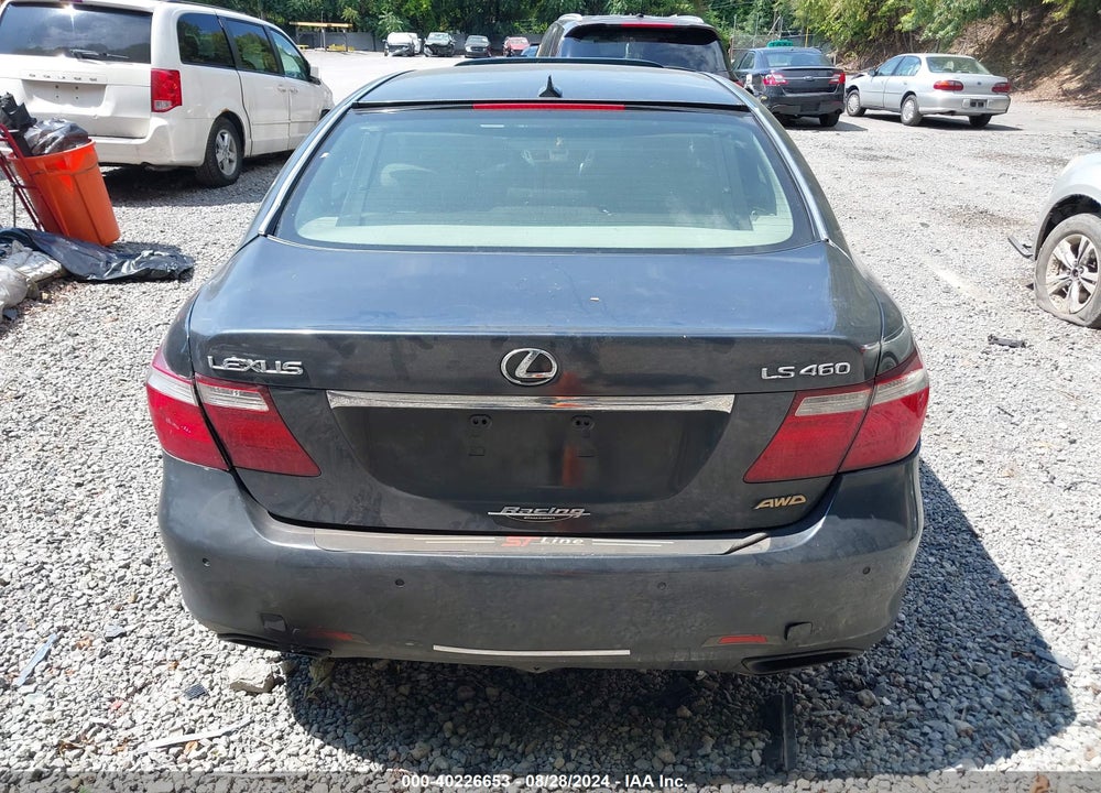 2009 LEXUS LS 460 VIN: JTHCL46F395001164