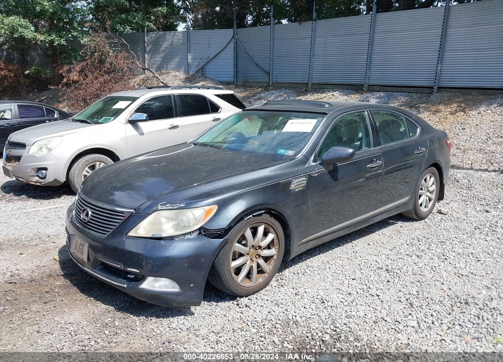 2009 LEXUS LS 460 VIN: JTHCL46F395001164
