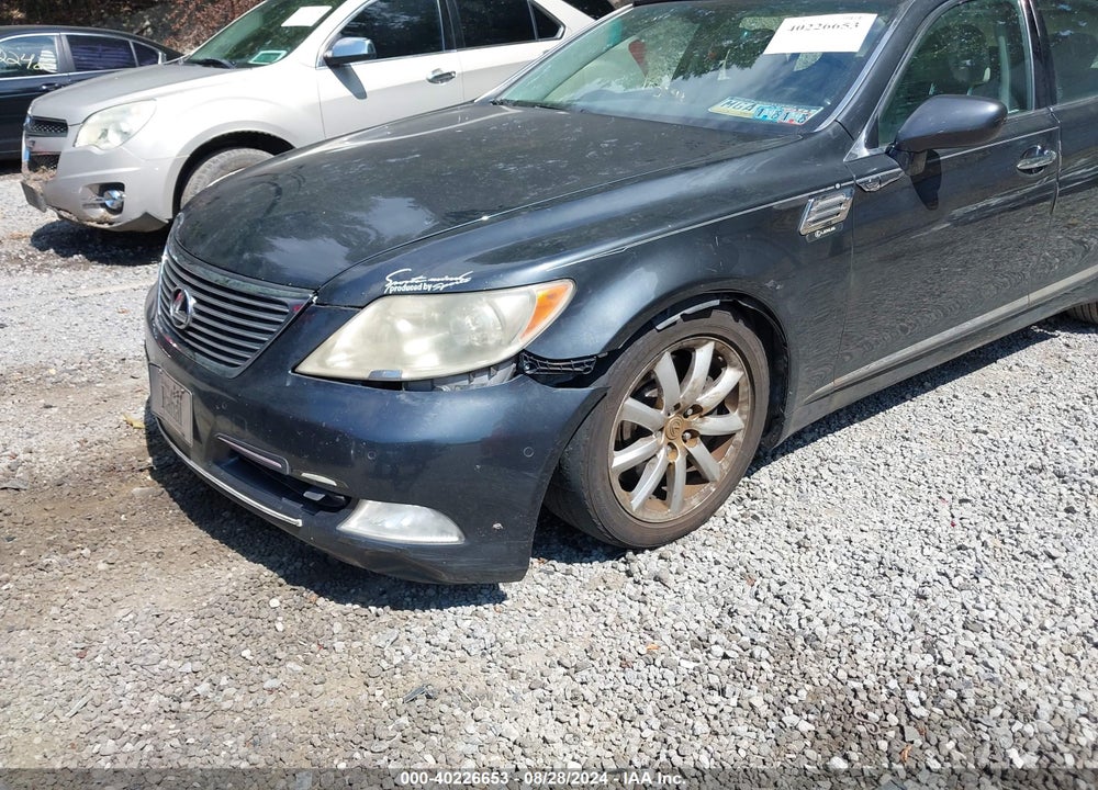 2009 LEXUS LS 460 VIN: JTHCL46F395001164
