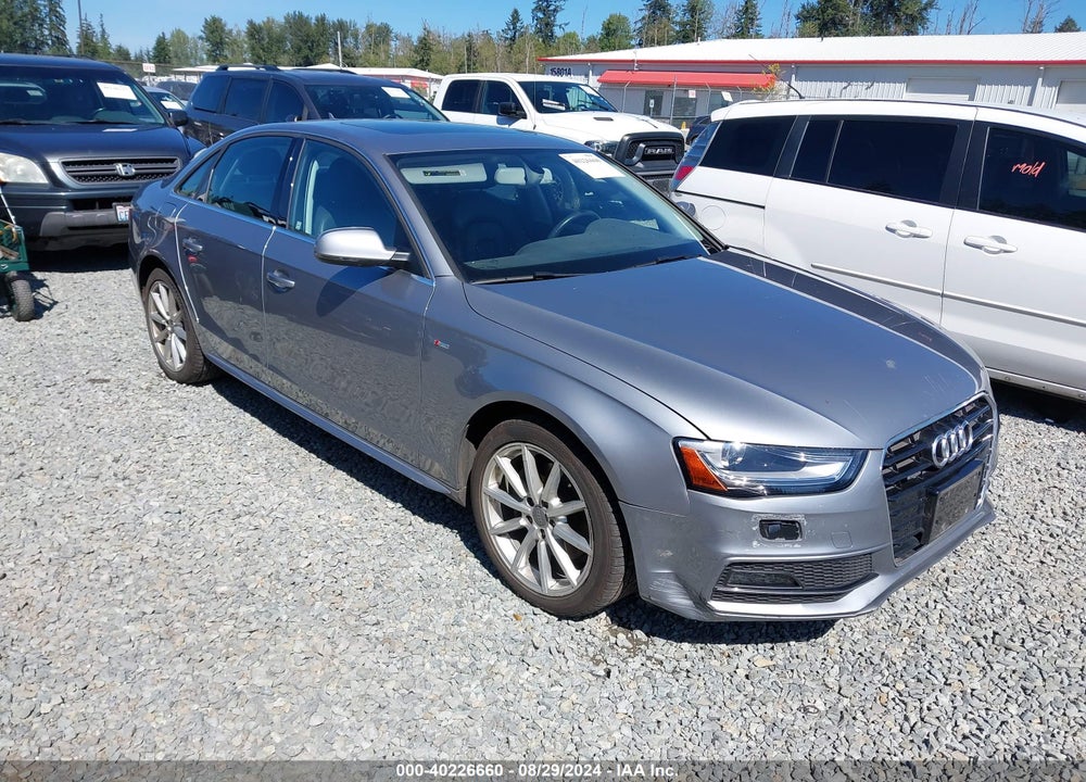 2016 AUDI A4 2.0T PREMIUM VIN: WAUFFAFL4GN008175
