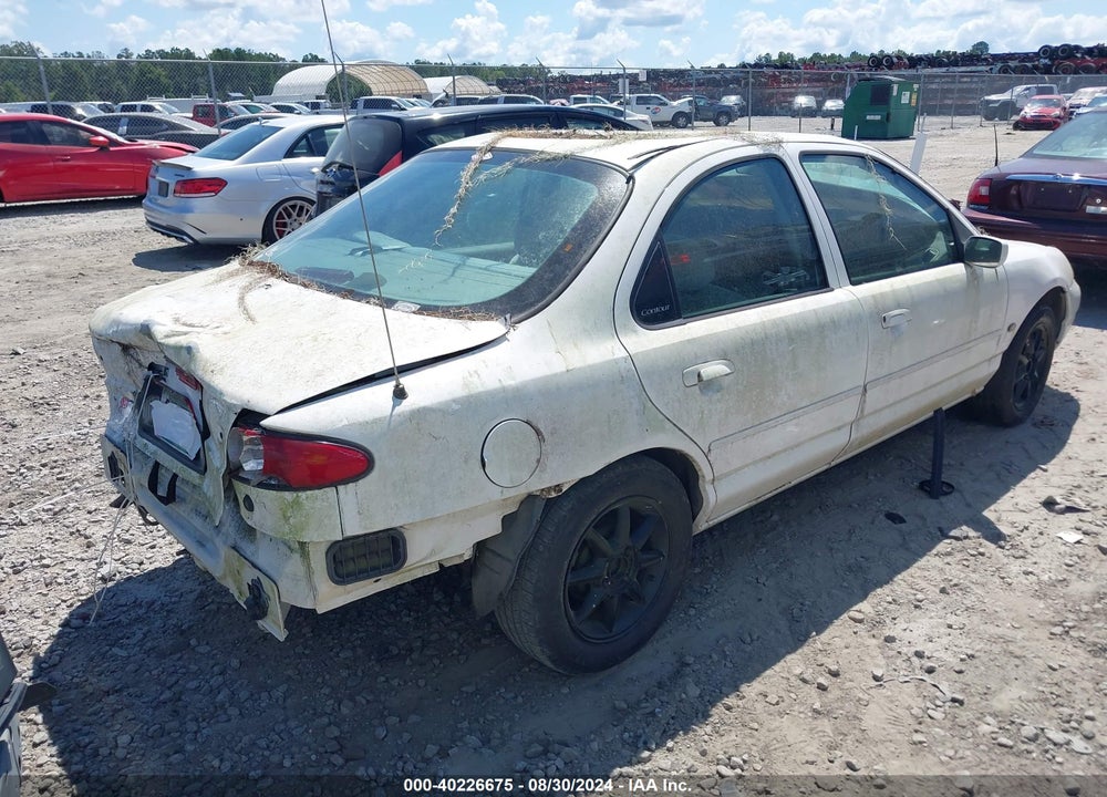 1999 FORD CONTOUR SE VIN: 1FAFP6637XK195612
