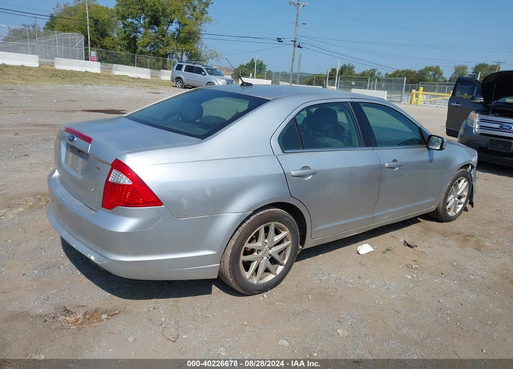 2012 FORD FUSION SEL VIN: 3FAHP0JA6CR177751