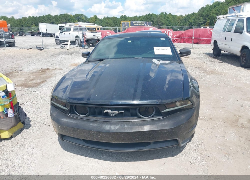 2011 FORD MUSTANG GT PREMIUM VIN: 1ZVBP8CFXB5156780
