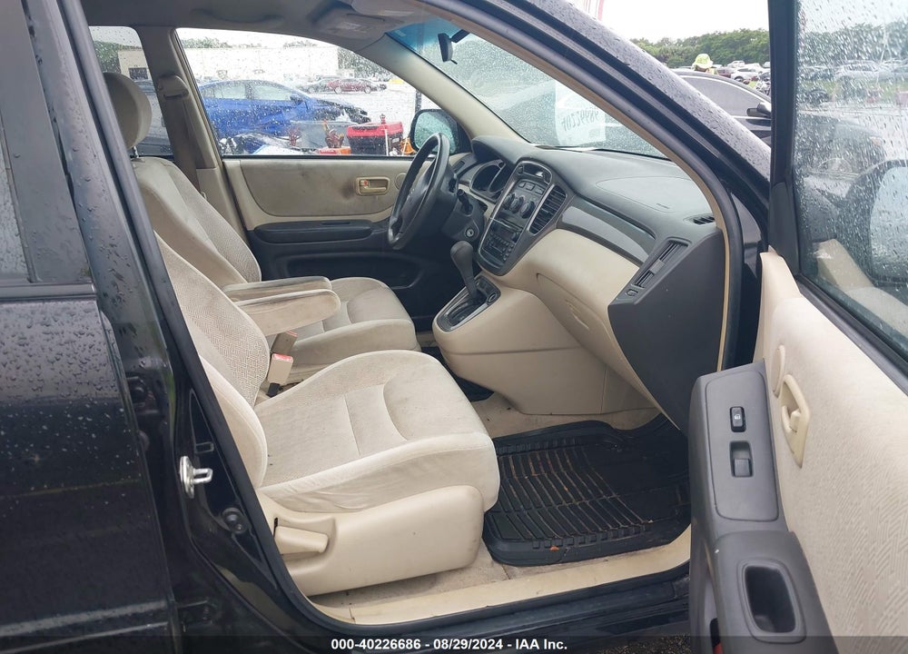 2001 TOYOTA HIGHLANDER V6 VIN: JTEGF21AX10025016