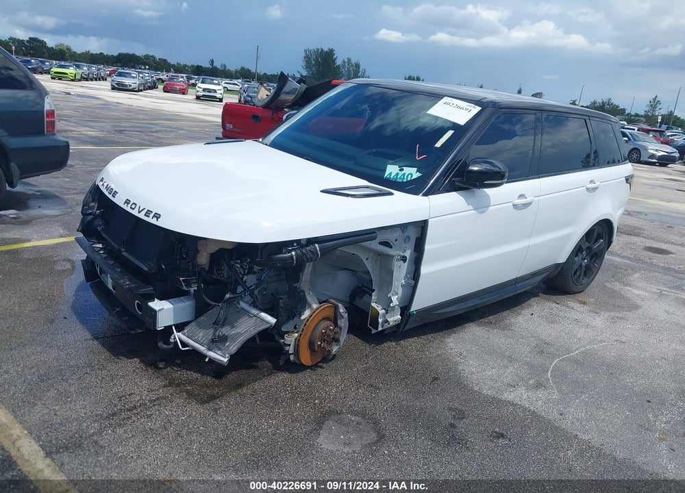 2019 LAND ROVER RANGE ROVER SPORT HSE VIN: SALWR2RV5KA415248