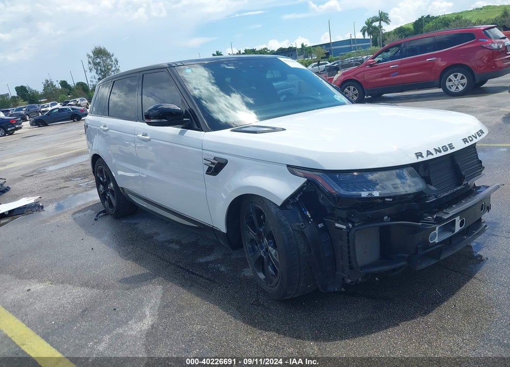 2019 LAND ROVER RANGE ROVER SPORT HSE VIN: SALWR2RV5KA415248