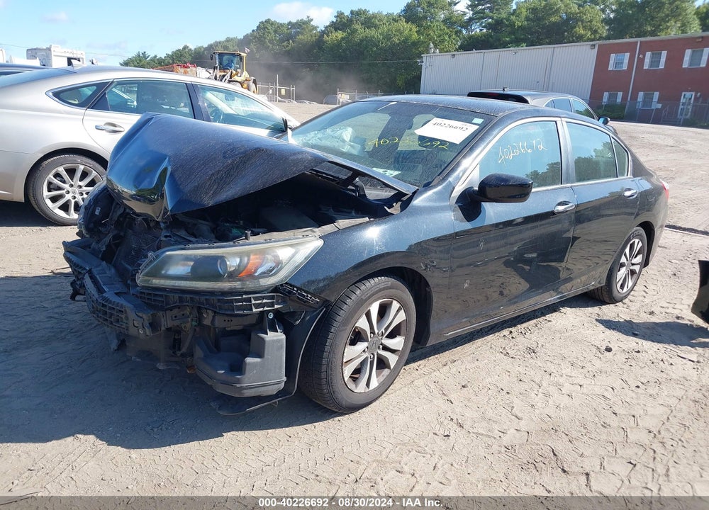 2013 HONDA ACCORD LX VIN: 1HGCR2F37DA036690