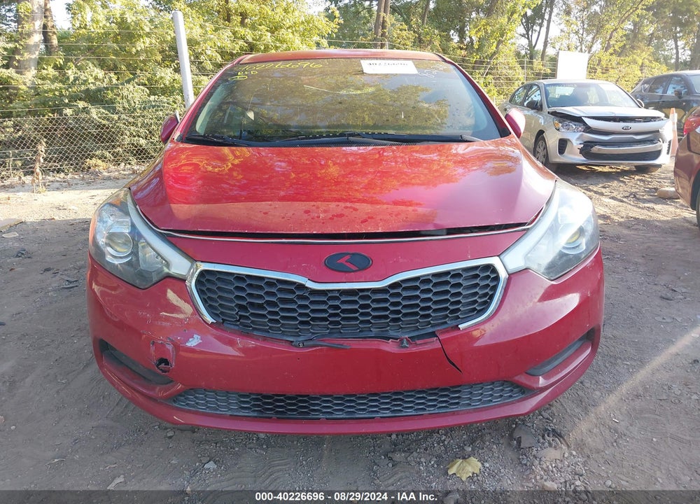 2015 KIA FORTE LX VIN: KNAFX4A67F5258783