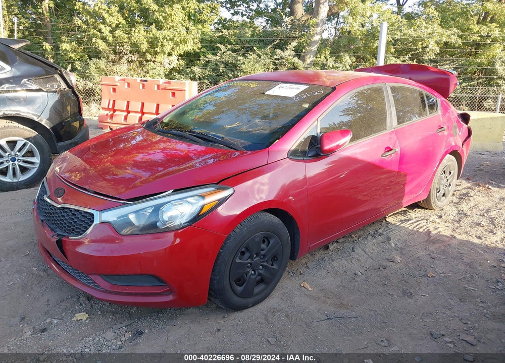 2015 KIA FORTE LX VIN: KNAFX4A67F5258783