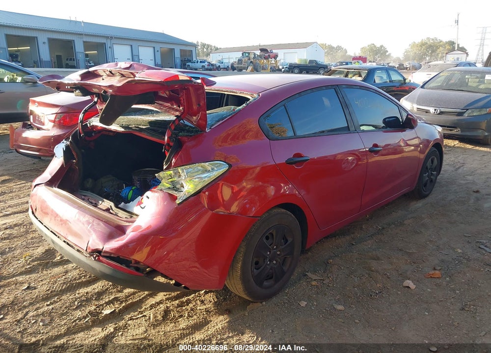 2015 KIA FORTE LX VIN: KNAFX4A67F5258783