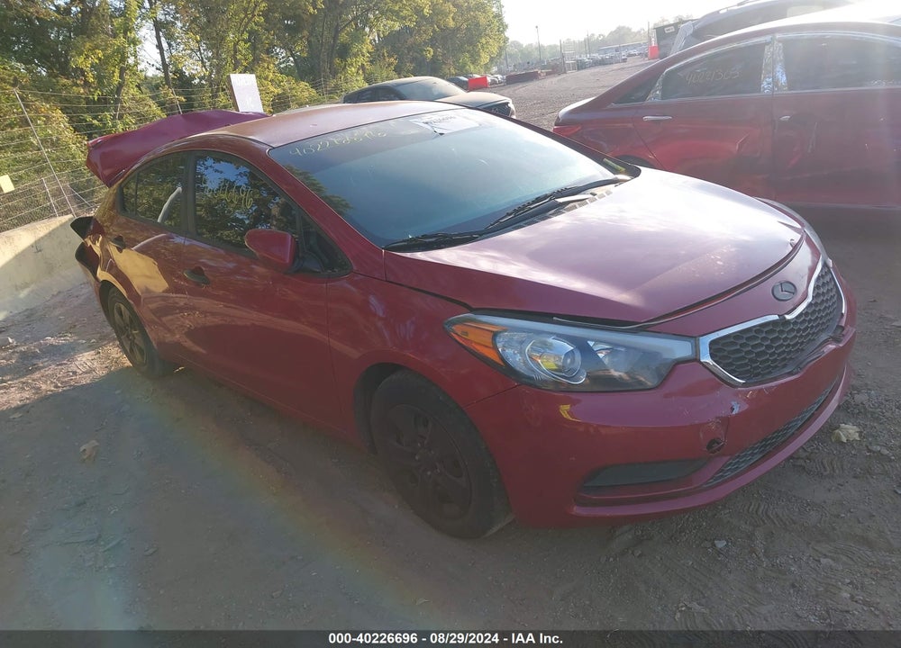 2015 KIA FORTE LX VIN: KNAFX4A67F5258783