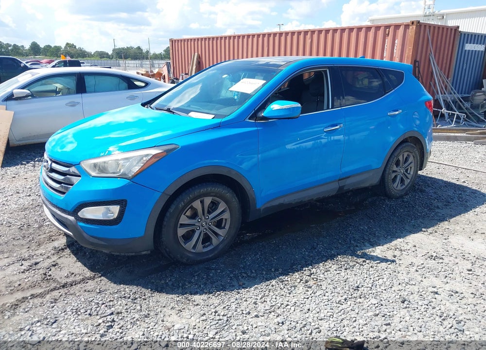 2013 HYUNDAI SANTA FE SPORT VIN: 5XYZU3LB6DG076798