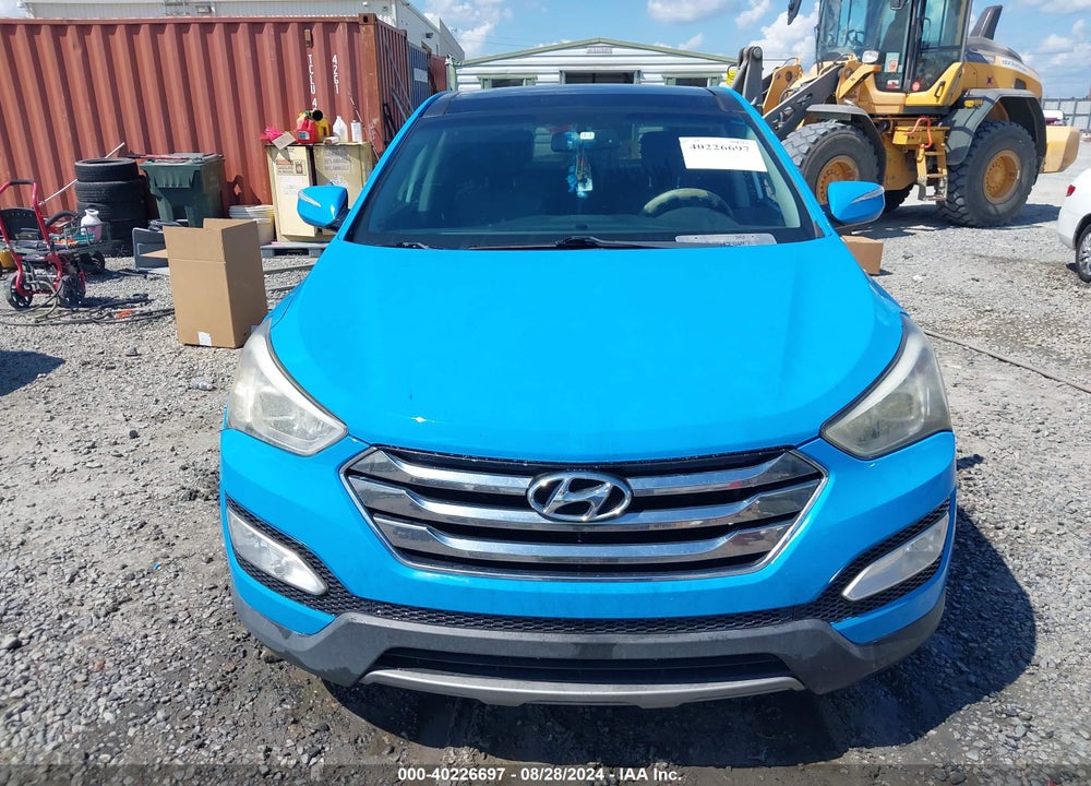 2013 HYUNDAI SANTA FE SPORT VIN: 5XYZU3LB6DG076798