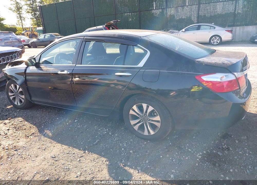 2013 HONDA ACCORD LX VIN: 1HGCR2F33DA238393