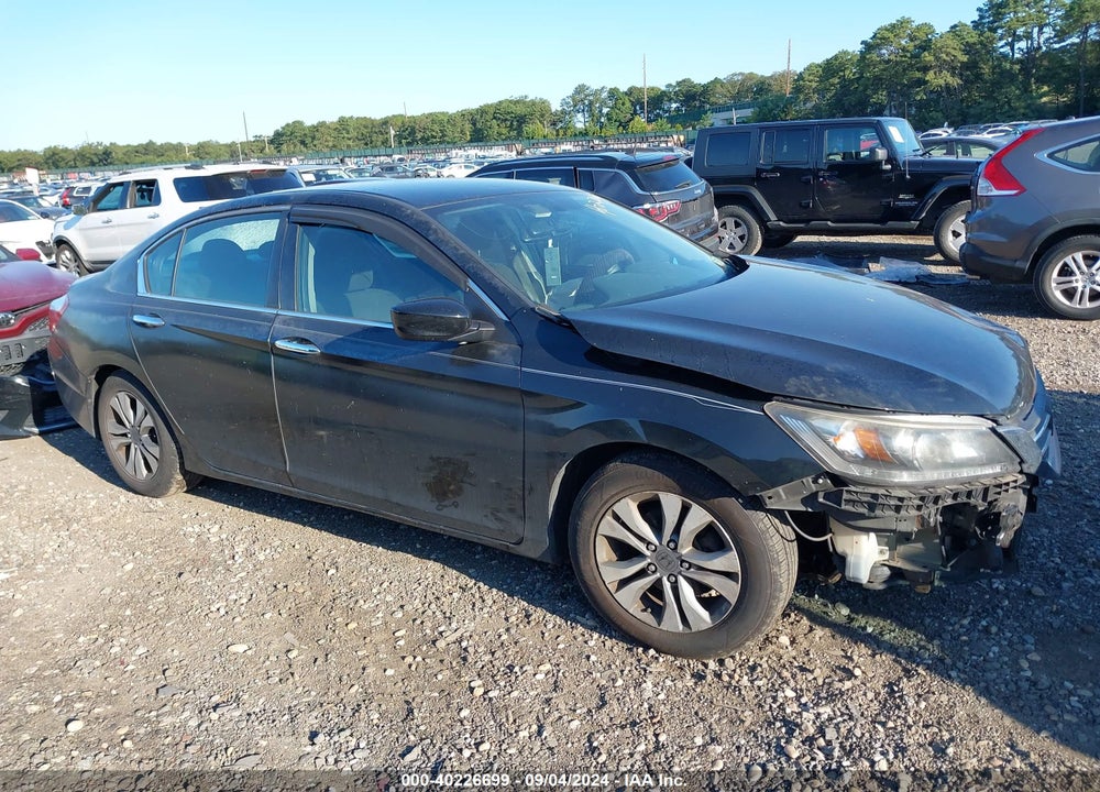 2013 HONDA ACCORD LX VIN: 1HGCR2F33DA238393