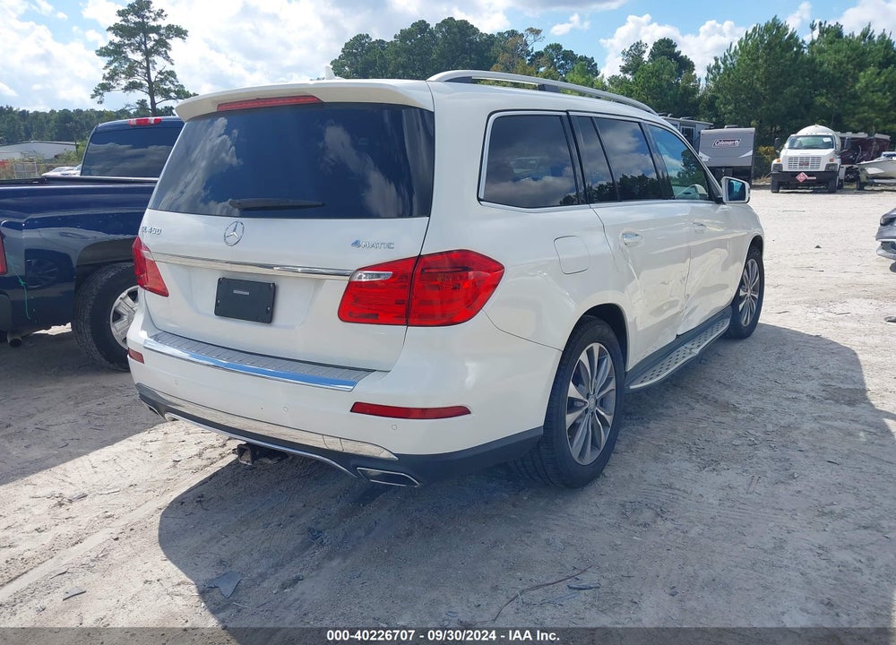 2016 MERCEDES-BENZ GL 450 4MATIC VIN: 4JGDF6EE5GA675172