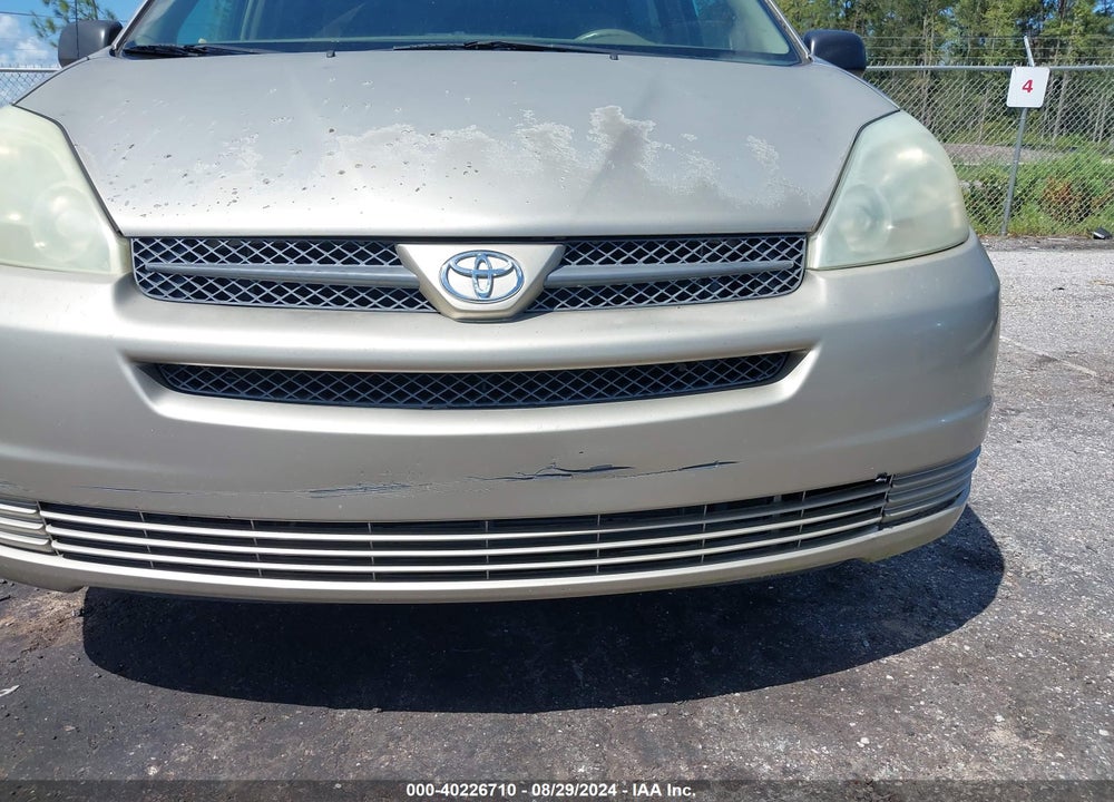 2004 TOYOTA SIENNA LE VIN: 5TDZA23C84S106401