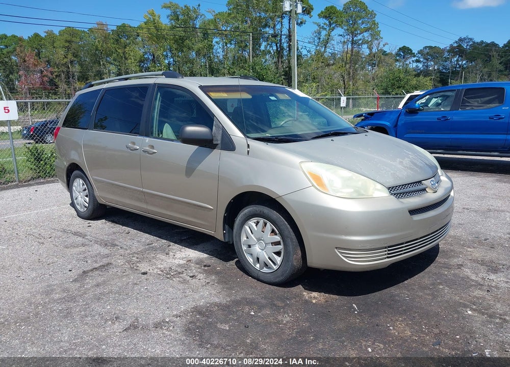 2004 TOYOTA SIENNA LE VIN: 5TDZA23C84S106401