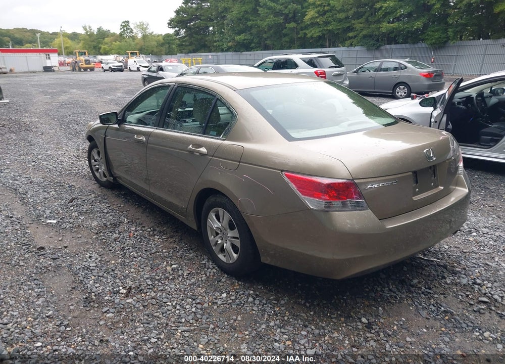 2008 HONDA ACCORD 2.4 LX-P VIN: 1HGCP26438A033550