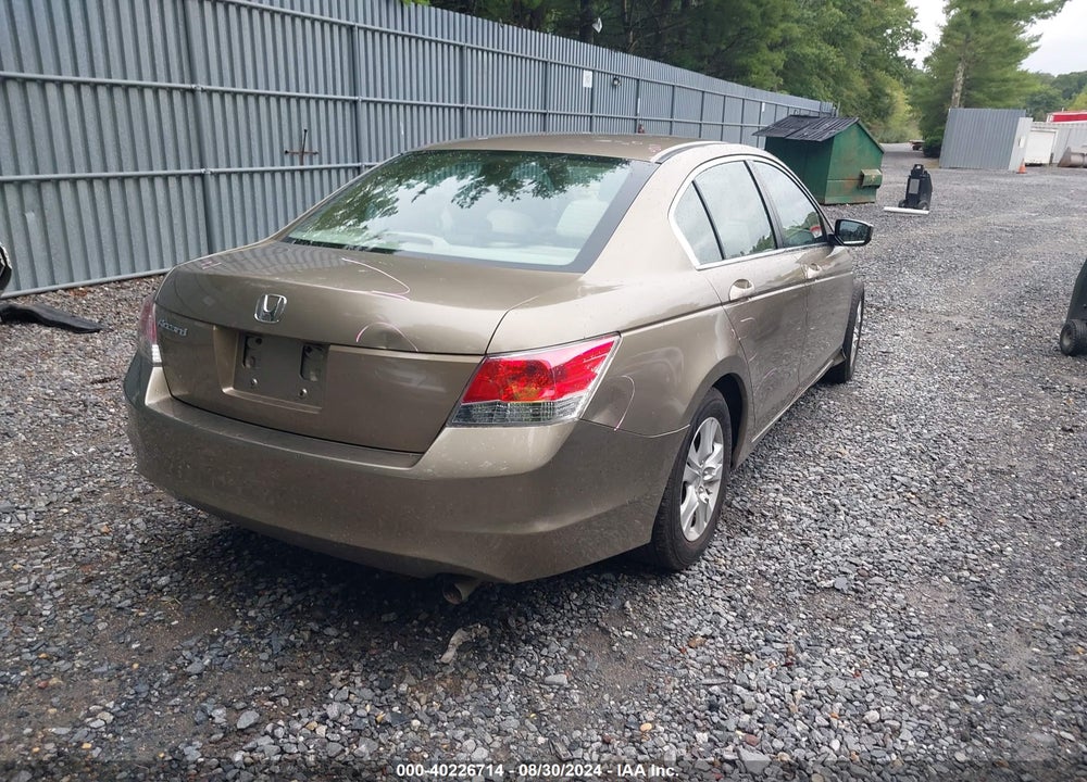 2008 HONDA ACCORD 2.4 LX-P VIN: 1HGCP26438A033550