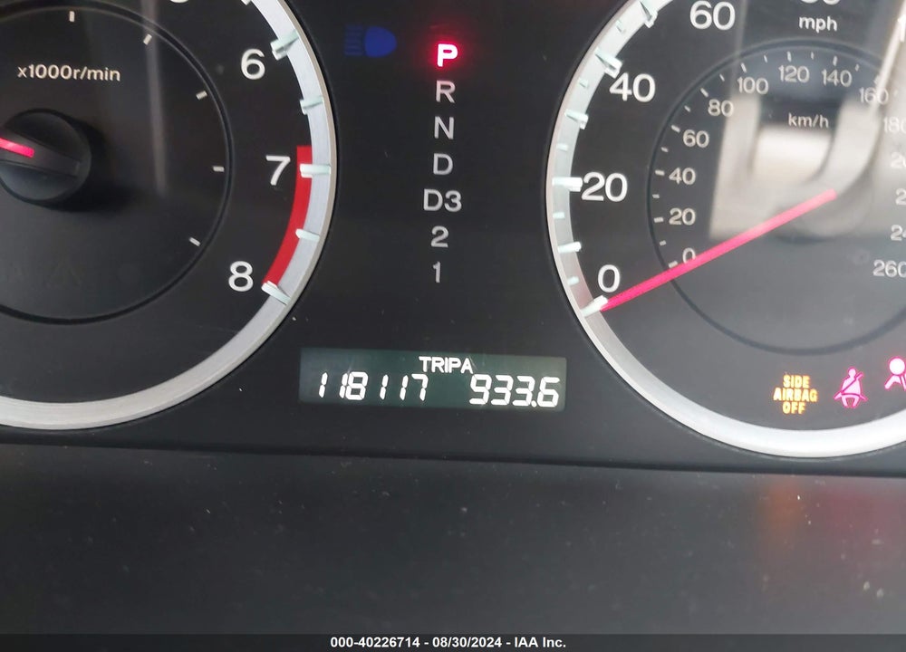 2008 HONDA ACCORD 2.4 LX-P VIN: 1HGCP26438A033550
