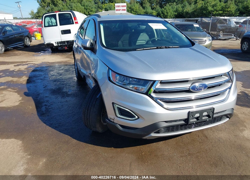2016 FORD EDGE SEL VIN: 2FMPK4J85GBC50245