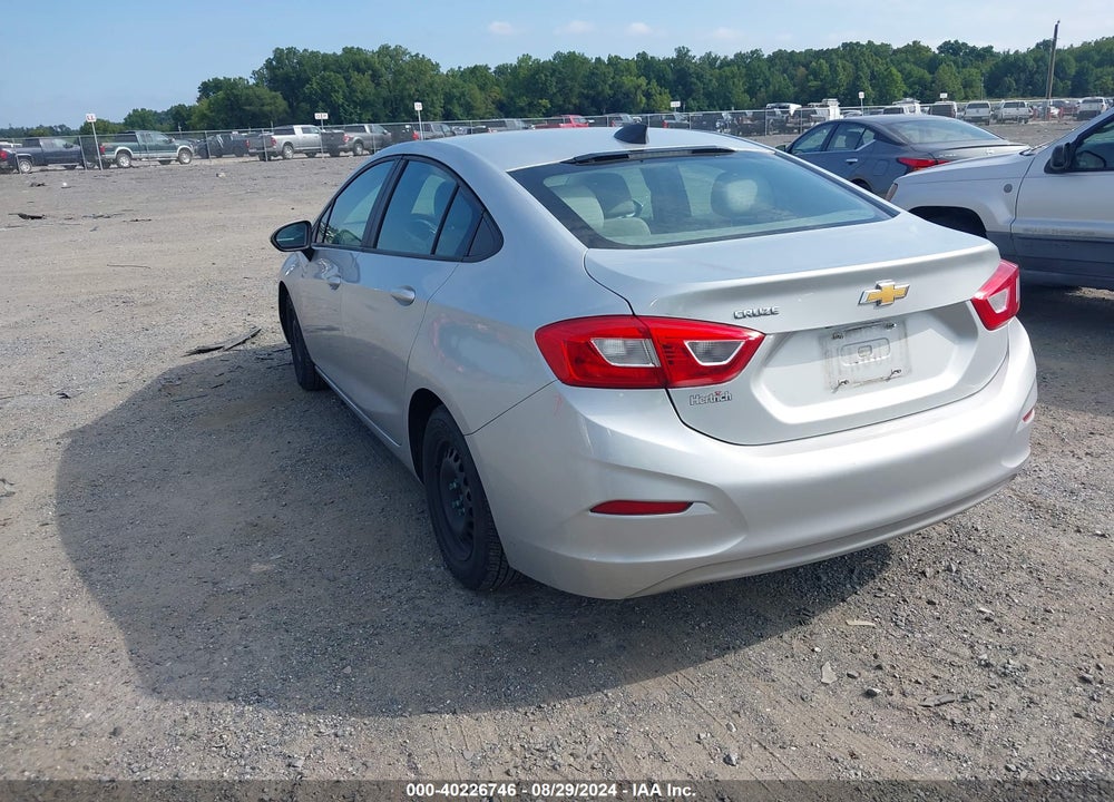 2017 CHEVROLET CRUZE LS AUTO VIN: 1G1BC5SM4H7215180