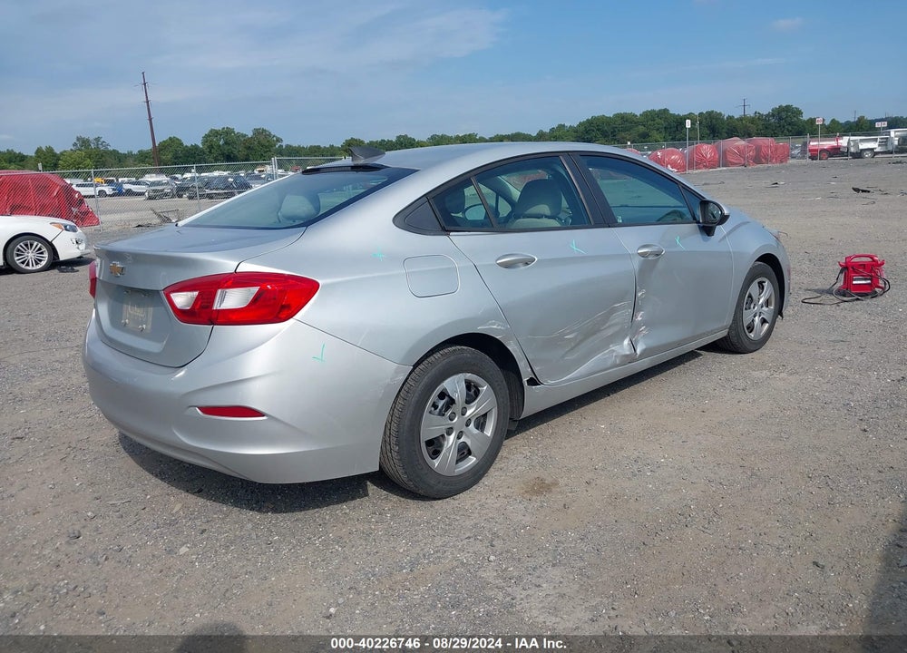 2017 CHEVROLET CRUZE LS AUTO VIN: 1G1BC5SM4H7215180